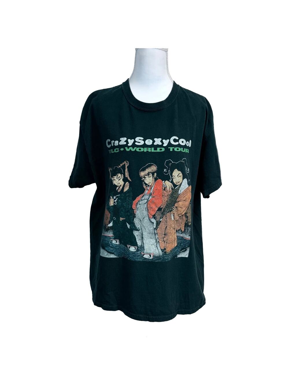 TLC World Tour short sleeve t-shirt, size large